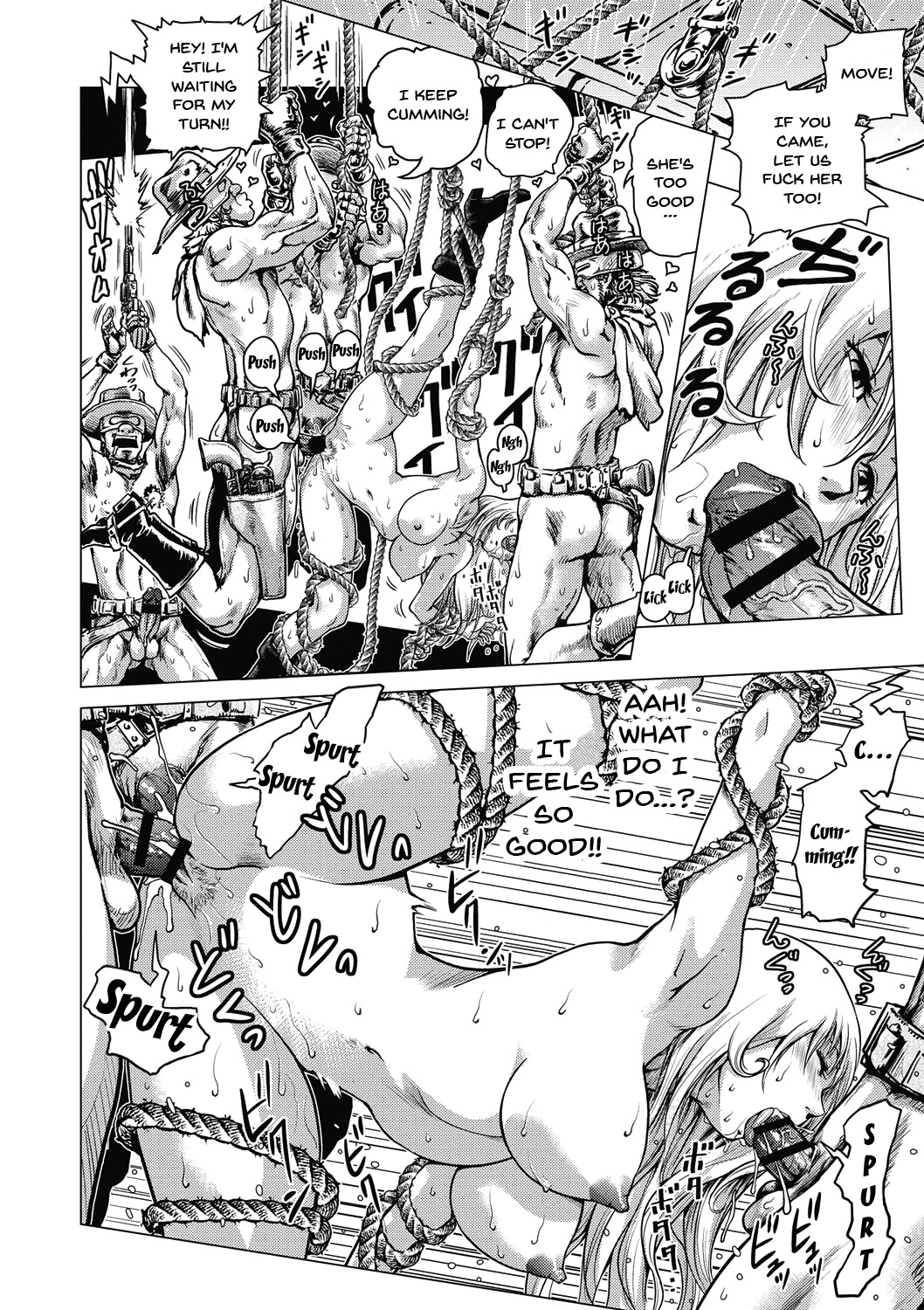 Hentai Manga Comic-Informal Heroine Gangbang Ch.1-7-Read-165